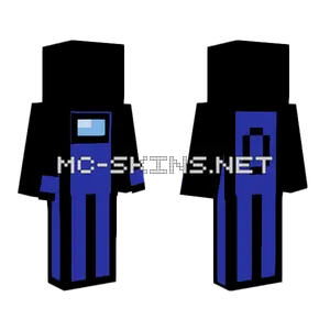Among Us Blue Minecraft skin