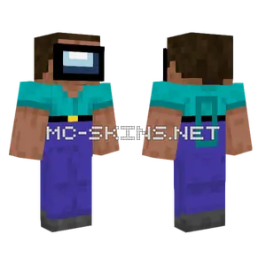 Among Us Minecraft Noob Minecraft skin