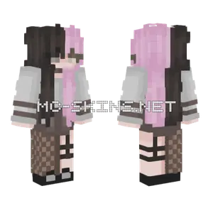 Amora Pink Outfit Minecraft skin