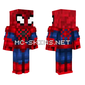 Amrdapak Spider-Man Minecraft skin