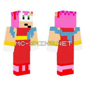 Amy The Murder Of Sonic Minecraft skin