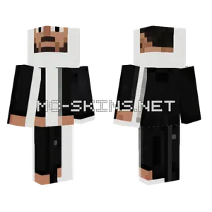 Anas Black Outfit Minecraft skin