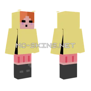 Anastasia Cute Monster Minecraft skin