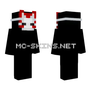 Anbu Mask Cat Minecraft skin