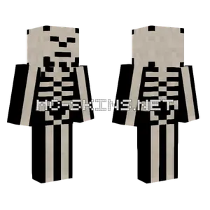 Ancient Fossil Skeleton Minecraft skin