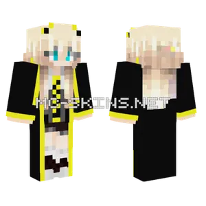 Andreitta318 Hufflepuff Girl Minecraft skin