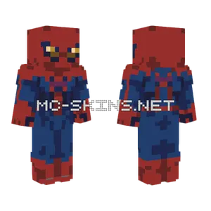 Andrew Garfield's Amazing Spider-Man Minecraft skin