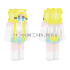 Angel With Halo Minecraft skin