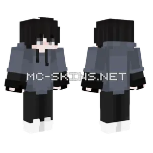 Anime Boy Glove Addition Minecraft skin