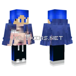 Anime Shirt Girl Minecraft skin