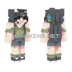 Anime Woman Minecraft skin