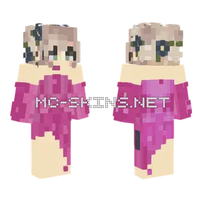 Annas Bridesmaids Dress Minecraft skin