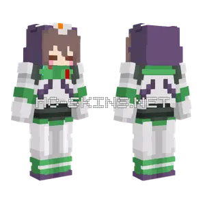 Ansichan Buzz Lightyear Minecraft skin