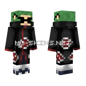 Antaakatsuki Akatsuki Cloak Minecraft skin