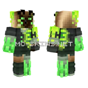 Antfrost Team Emerald Festival Minecraft skin