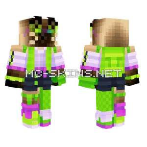 Antfrost Underpowered Vegetable Wars Minecraft skin