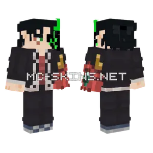 Anthonygr Red Dragon Emperor Minecraft skin