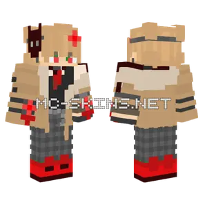 Antiheld Platin Minecraft skin