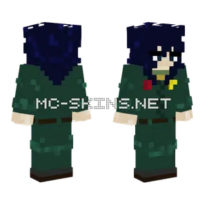 Anya From Mounth Washing Minecraft skin