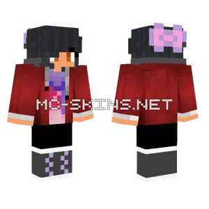 Aphmau Emerald Aaron Jacket Minecraft skin