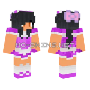 Aphmau Maid Outfit Minecraft skin