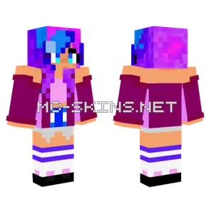 Aphmau Mixed With Me Minecraft skin