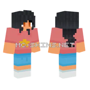 Aphmau PJs PDH Star Minecraft skin