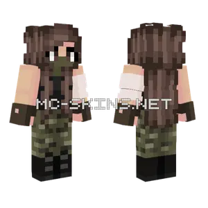 Apocalypse Girl Minecraft skin