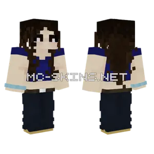 Apriil Minecraft skin