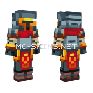 Aqua Armor Minecraft skin