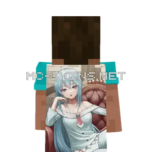 Aqua Pajamas cape, outside and lining