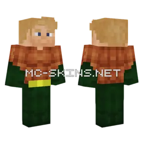 Aquaman Skin Minecraft skin