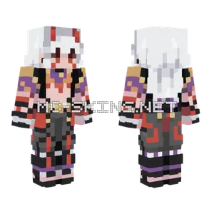 Arataki Itto Minecraft skin