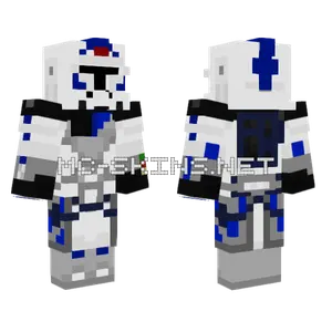 Arc Trooper Fives Without Fin Minecraft skin