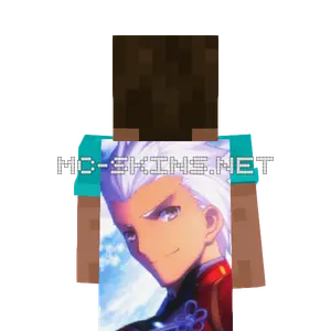 Archer cape, outside and lining