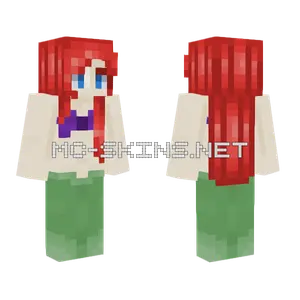 Ariel Minecraft skin