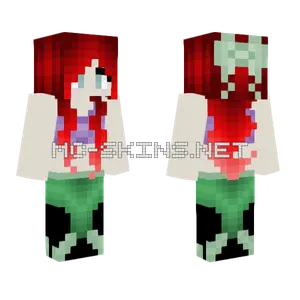 Ariel Disney Minecraft skin