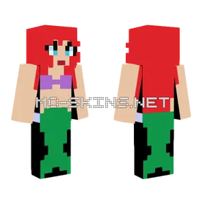 Ariel My Cousin Minecraft skin