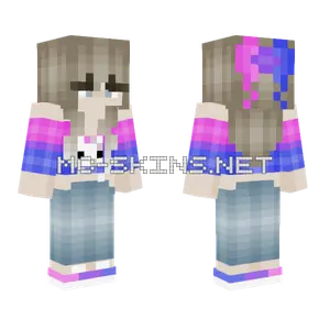 Arigameplays Hello Kitty Minecraft skin