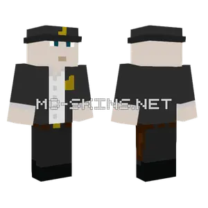 Arizona Ranger Big Iron Minecraft skin