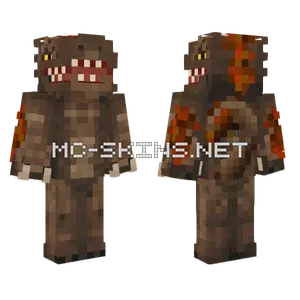 Ark Raptor Minecraft skin