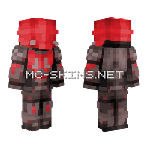 Arkham Knight Red Hood Minecraft skin