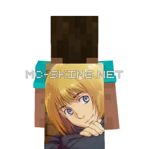 Armin Arlert cape, outside and lining