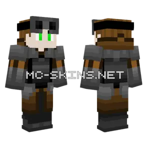 Armor Villager Male Minecraft skin