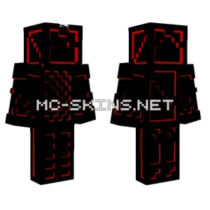 Armored Techno Demon Minecraft skin