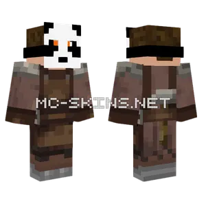 Armorer Panda Minecraft skin