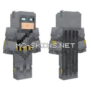 Armoured Batman Suit Minecraft skin