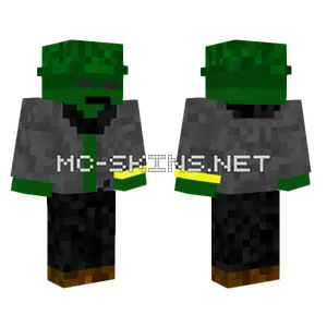 Asa The Zombie Survivor V2 Minecraft skin
