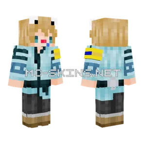 Asdasd Blue Outfit Minecraft skin