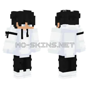 Asdfgh White Outfit Minecraft skin